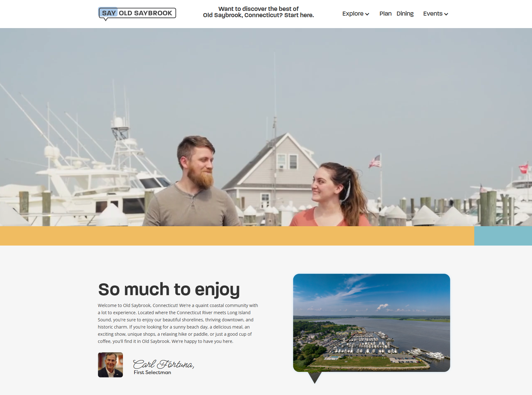Say Old Saybrook Homepage